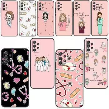 Чехол для телефона «Доктор Медсестра», медицина, медицина, здоровье для Samsung Galaxy A52 A72 A32 A12 A10 A40 A50 A70 A21S A20e A11 A31 A41 A51 A71 Samsung A10