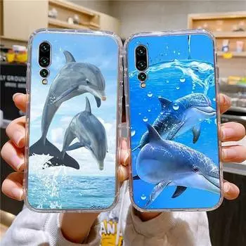 Чехол для телефона Dolphin для Xiaomi 11 Redmi Note 11pro5G 8 8T 9 9A 9S 10 K30 10T Pro Ultra K40pro Прозрачный чехол Redmi Note 9 Pro