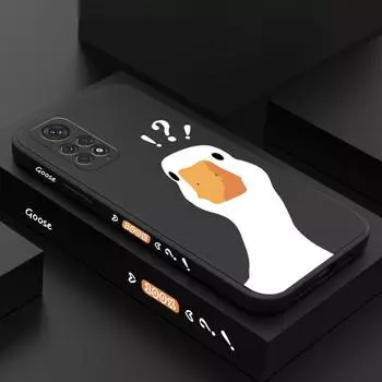 Чехол для телефона Doubtful Duck для Xiaomi Redmi Note 12 11 11S 10 10A 10T 10S 9T 9 8 7 Pro Plus 10C 9A 9C 4G 5G Redmi Note 12ProPlus светло-фиолетовый