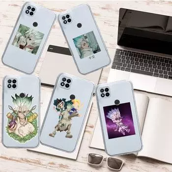 Чехол для телефона Dr.STONE Comics Anime Comics прозрачный для Xiaomi redmi note 5 7 8 9 10 11 t SA lite pro высокого качества redmi note9s
