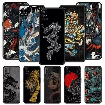 Чехол для телефона Dragon Tiger для OnePlus 10 9 Pro 9T 10R 9R 9RT 8T 8 7 6T 7T Nord 2T CE 2 5G N200 N10 N100, мягкий силиконовый чехол OnePlus 8T