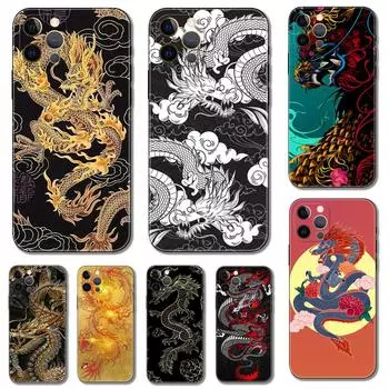 Чехол для телефона «Дракон» для iPhone Samsung Galaxy Redmi Xiaomi Oppo OnePlus Note SA 7 8 9 10 11 12 13 14 20 21 22 23 53 54 Pro Max Plus Ultra TPU Soft iPhone 6 or 6S