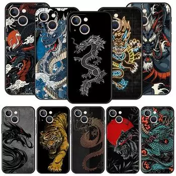 Чехол для телефона «Дракон Тигр» для iPhone Samsung Galaxy Redmi Xiaomi Oppo OnePlus Note SA 7 8 9 10 11 12 13 14 20 21 22 23 53 54 Pro Max Plus Ultra iPhone 6 or 6S
