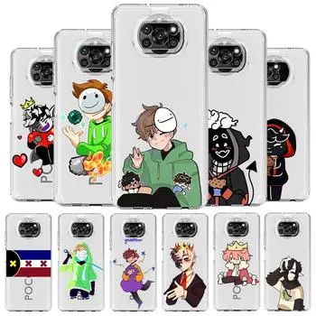 Чехол для телефона Dream Smp Cartoon для Xiaomi Mi 12T 10 12 Lite 11 Ultra 11X 11T Pro 11i Poco X4 X3 NFC F3 F4 M3 M4 мягкий прозрачный чехол Xiaomi 12 Pro