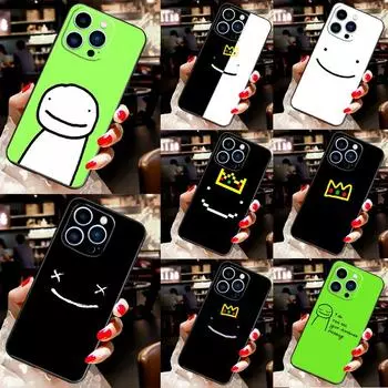 Чехол для телефона Dream Smp Smile для iPhone 12 11 14 Pro MAX XR X XS Max, чехол для iPhone 13 Pro Max 7 8 Plus SE2 iPhone 6 6s