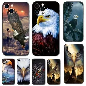 Чехол для телефона Eagle для iPhone Samsung Galaxy Redmi Xiaomi Oppo OnePlus Note SA 7 8 9 10 11 12 13 14 20 21 22 23 53 54 Pro Max Plus Ultra TPU Soft iPhone 6 or 6S