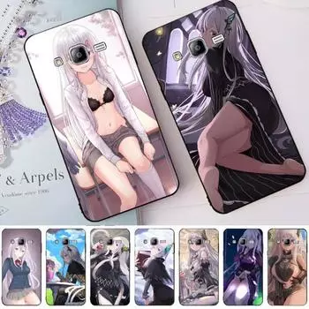 Чехол для телефона Echidna ReZero для Samsung Note 9 10 20 Plus Pro Ultra J6 J5 J7 J8 Мягкий черный чехол для телефона Galaxy Note20