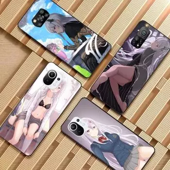 Чехол для телефона Echidna ReZero для Xiaomi 12 11T 10 9 Redmi Note 11 10 10S Pro Redmi 9 9A 8, черный стеклянный чехол для телефона из поликарбоната Xiaomi 12-12X