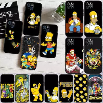 Чехол для телефона ED47 Simpsons для Samsung Note 20 10 Plus Ultra Lite A51 A52 A53 A71 A72 A73 A82 M20 M30 M21 M31 M51 A11 A30S A20S A50S A70 Samsung A11 оливковый