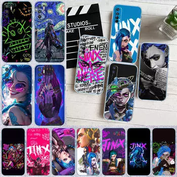 Чехол для телефона ED4 Arcane Jinx для Motorola G34 G32 G31 G14 G84 G62 E32 G24 G72 G71 G73 G85 G200 G60S G60 G52 G51 G50 G42 G41 G32 G30 Moto G51 5G олений