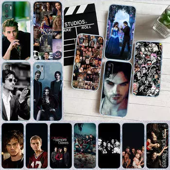 Чехол для телефона ED56 «Дневники вампира» для Motorola Edge 20 30 S30 40 50 Fusion Lite Plus Pro Neo Ultra One Power Action Macro Hyper Vision Zoom Moto Edge 50 Fusion капри
