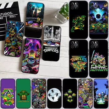 Чехол для телефона ED57 TMNT для Samsung A35 A25 A24 A15 A05S A05 M55 M35 M15 A06 A16 A02 A12 A13 A10 A20 A30 A22 A31 A32 A33 A41 A42 A50 Samsung A05 эбеновый