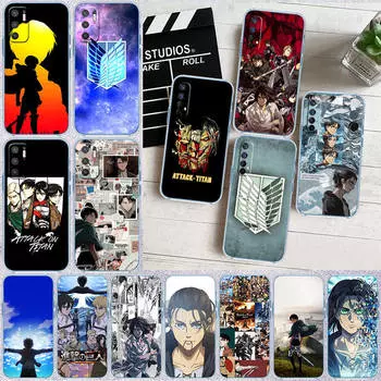 Чехол для телефона ED5 Attack on Titan для Motorola E22S E7 G6 G7 G8 G9 Plus Power Play G10 G20 G04 E30 E40 E22 E20 E13 G22 G23 G Stylus Play Moto E40 арлекин