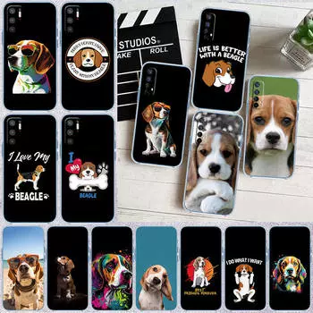 Чехол для телефона ED6 Beagle Dog для Motorola G34 G32 G31 G14 G84 G62 E32 G24 G72 G71 G73 G85 G200 G60S G60 G52 G51 G50 G42 G41 G32 G30 Moto G34 5G эбеновый