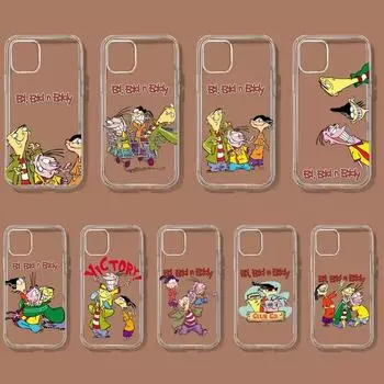 Чехол для телефона Ed Edd N Eddy для Samsung GalaxyS20 S21 S30 FE Lite Plus A21 A51S Note20 Прозрачный чехол SamsungS225G