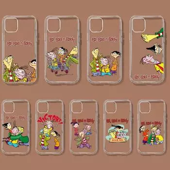 Чехол для телефона Ed Edd N Eddy для iPhone 11 12 Mini 13 14 Pro XS Max X 8 7 6s Plus 5 SE XR с прозрачным корпусом iPhone14ProMax