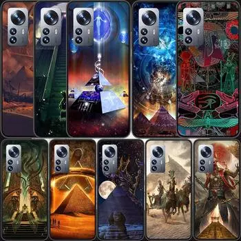 Чехол для телефона Egypt Pharaoh для Xiaomi Mi 13 12 11T 10T 12T Pro 12X 11i 11 Ultra 10 Lite 5G 9 8 6X 5X A1 A2 Cover Capa Coque Fundas Mi 10 Pro (Mi 10)