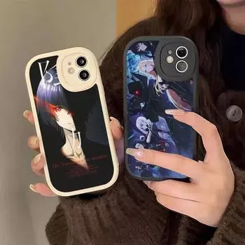 Чехол для телефона Eminence in Shadow Cid KAGENOU Ainme из твердой кожи для iPhone 14 13 12 Mini 11 14 Pro Max Xs X Xr 7 8 Plus 6 6s iphone 11 pro