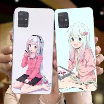 Чехол для телефона Eromanga Sensei Manga Anime для Huawei P50 P40 P30 Pro Mate 40 30 Pro Nova 8 8i Y7P Honor Прозрачный чехол для телефона Huawei P50 Pro