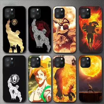 Чехол для телефона Escanor Seven Deadly Sins для Iphone 11 12 Mini 13 14 Pro Xs Max X 8 7 6s Plus 5 Se Xr Shell iPhone8plus