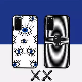 Чехол для телефона Eye для Samsung Note 8 9 10 20 Чехол для Note10Pro 10lite 20ultra M20 M31 Funda Case Note10lite