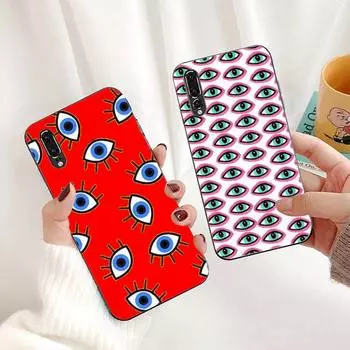 Чехол для телефона Eye Painting для Huawei G7 G8 P7 P8 P9 P10 P20 P30 Lite Mini Pro P Smart Plus Cove Fundas P20Lite
