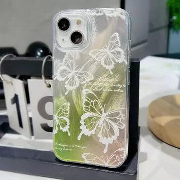 Чехол для телефона Feather для iPhone 11 13 16 Pro Max iPhone 14 15 Pro Max 12 13 Pro Max 16 Samsung S24 FE A55 A05S A54 S22 A15 S23 A12 A52S A34 A05S A14 iPhone 11 чистый