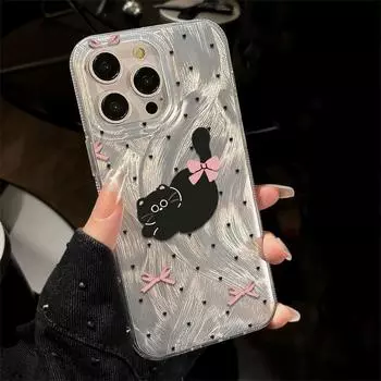 Чехол для телефона Feather для iPhone 11 13 16 Pro Max iPhone 14 15 Pro Max 12 13 Pro Max 16 Samsung S24 FE A55 A05S A54 S22 A15 S23 A12 A52S A34 A05S A14 iPhone 11 чистый