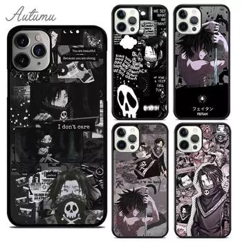 Чехол для телефона Feitan Hunter X Hunter с аниме для iPhone 11 12 13 14 Pro Max mini X XR XS SE 2020 6S 7 8 Plus Galaxy S21 S22 iPhone 6plus
