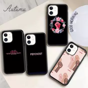 Чехол для телефона Feminist Feminism для iPhone 11 12 13 14 Pro Max mini X XR XS SE 2020 6S 7 8 Plus Samsung Galaxy S21 S22 iPhone 6plus