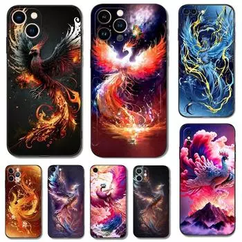 Чехол для телефона «Феникс» для iPhone Samsung Galaxy Redmi Xiaomi Oppo OnePlus Note SA 7 8 9 10 11 12 13 14 20 21 22 23 53 54 Pro Max Plus Ultra TPU Soft iPhone 6 or 6S