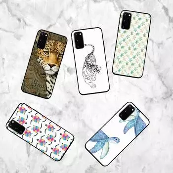 Чехол для телефона Ferocious Tiger And Turtle для Samsung Galaxy S7 Edge Plus S9 S20Plus S20ULTRA S10lite S225G S10 samsungS22plus5G