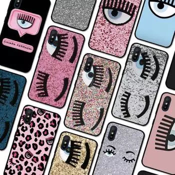 Чехол для телефона Ferragnies Eyes Chiara для Redmi 9A 8A 7A 7A 7 6A 5A 5 Plus 4X S2 GO K20 K30 6 Note 8 9 Pro K40 or K40 Pro