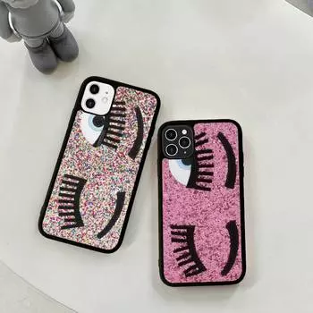 Чехол для телефона Ferragnies Eyes Chiara, силиконовый чехол из ПК + ТПУ для iPhone 11 12 13 Pro Max 8 7 6 Plus X SE XR Hard Fundas iphone 14