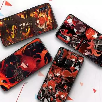 Чехол для телефона FHNBLJ Genshin Impact Diluc для Samsung A51 A30s A52 A71 A12 для Huawei Honor 10i для OPPO vivo Y11 Honor 10