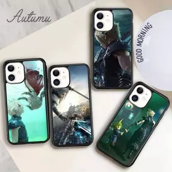 Чехол для телефона Final Fantasy для iPhone 11, 12, 13, 14 Pro Max mini X XR XS SE 2020 5 6S 7 8 Plus Samsung Galaxy S21 S22 iPhone 6plus