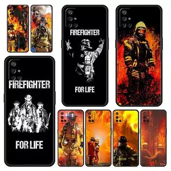 Чехол для телефона Firefighter Heroes Fireman для OnePlus 10 9 8 7 7T Pro 9RT 9R 8T Nord N100 N200 N10 CE 2 5G Z, мягкий черный чехол OnePlus 8 Pro