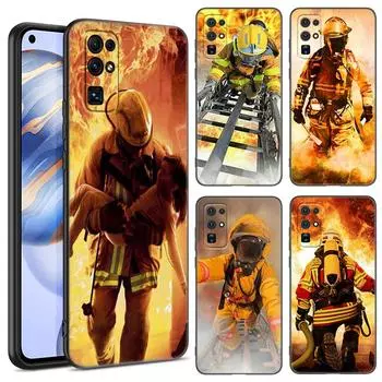 Чехол для телефона Firefighter Heroes Fireman для Huawei Honor 70 90 Lite X40 GT X50 i X5 X6A X6S X7A X8A X8B X6 X7 X8 X9 4G X9A X9B 5G Honor X9 5G