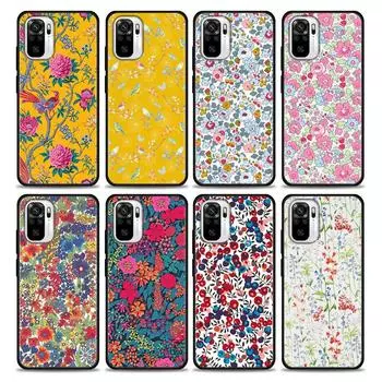 Чехол для телефона Flowers of London Betsy Theodora Wiltshire для Xiaomi Redmi Note 9 9T 10 10s 11 11s 11E 8 7 Poco M3 M4 Pro Redmi Note 7