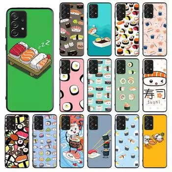 Чехол для телефона Food Sushi для Samsung Galaxy A13 A22 A12 A32 A71 A11 A21S A33 A52 A72 A51 A50 A70 A31 M31 A22 5G