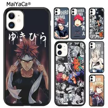 Чехол для телефона Food Wars Shokugeki no Soma для iPhone SE 6 6 7 8 plus XR XS 11 12 13 14 pro max Samsung Galaxy S21 S22 iPhone 6plus