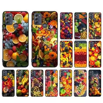 Чехол для телефона Fruits для Moto G84 G22 G32 G42 G52 G62 G53 G72 G60 G60S G24 G10 G20 G30 G13 G50 G 5G G Pure Moto G53