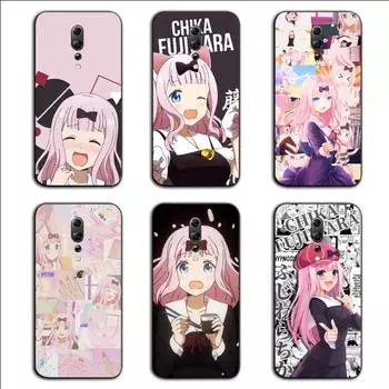 Чехол для телефона Fujiwara Chika Girls для OPPO Find X5 X3 X2 A93 Reno 8 7 Pro A74 A72 A53, мягкий черный чехол для телефона OPPO Find X5