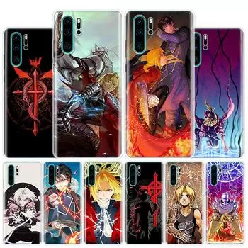 Чехол для телефона Fullmetal Alchemist Anime для Huawei Y5 Y6 Y7 Y9S P Smart Z 2019 Honor 10 Lite 9 20 9X 8S 8X 8A Pro 7A 7X Coque Huawei Y5 2019