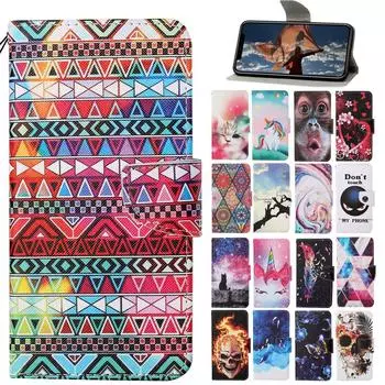 Чехол для телефона Funda Iphone 6 6s с милым котом и единорогом для Etui Iphone 7 8 Plus, чехол-капа, магнитный флип-кошелек, кожаный чехол для женщин iPhone 7