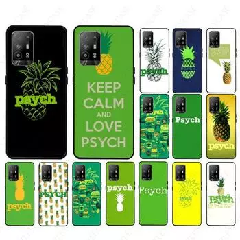 Чехол для телефона Funda Psych Pineapple Shell для oppo Realme 8Pro 6PRO 6i 7pro 9i 9pro C11 C21Y C21 C25Y C25S C3 Q3S XT Cases coque Realme 6
