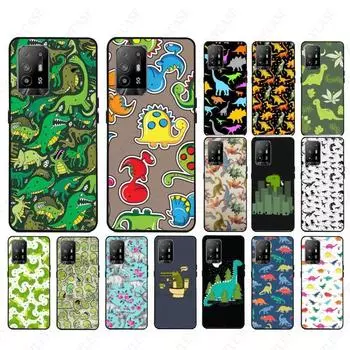 Чехол для телефона Funda с рисунком динозавров для oppo Realme 8Pro 6PRO 6i 7pro 9i 9pro C11 C21Y C21 C25Y C25S C3 Q3S XT, чехлы Realme 6