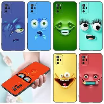 Чехол для телефона Funny Face для Xiaomi Redmi Note 7 8 9 10 Lite 11 11E 11T 12 Pro 11S 4G 10T 5G 8T 9S 10S Мягкий черный чехол из ТПУ Redmi Note 7(Pro)