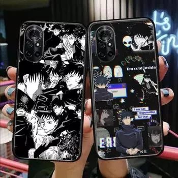 Чехол для телефона Fushiguro Megumi Cool для Honor 70 50 20 7S X9 X8 X7 Magic 4 3 Pro, мягкий черный чехол для телефона Honor 70