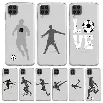 Чехол для телефона «Футбол» для Samsung Galaxy A51 A71 A41 A31 A21S A11 A01 A03S A12 A23 A33 A32 A52 A53 A73 A13 5G Samsung A52